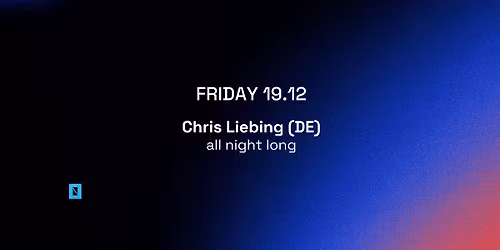 TOFFLER Presents Chris Liebing all night long