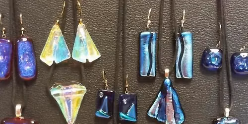 Dichroic Glass Jewelry Art Class