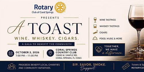 A Toast to Coral Springs