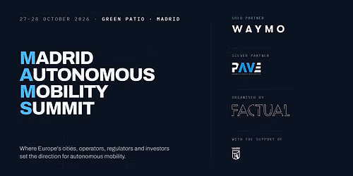 Madrid Autonomous Mobility Summit 2026 (MAMS)
