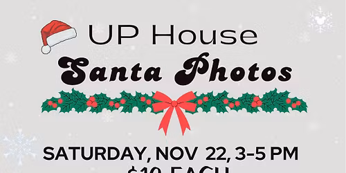UP House Santa Photos Charity Event