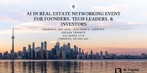 AI in Real Estate Networking Event for Founders, Tech Leaders, & Investors