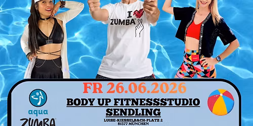 Aqua Zumba\u00ae\ufe0f Masterclass in Body up Sendling