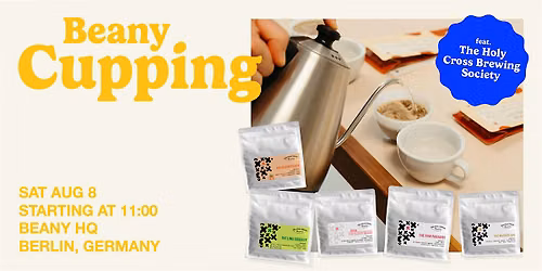 Beany Cupping feat. The Holy Cross Brewing Society