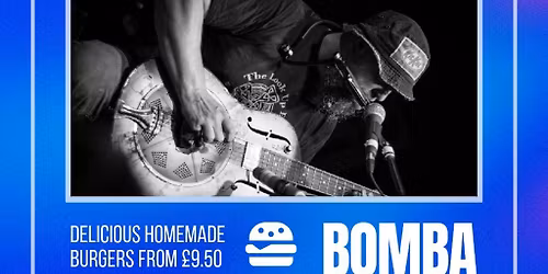 Blues & Burgers | Big Joe Bone | 10.06.26 | Bomba Exeter