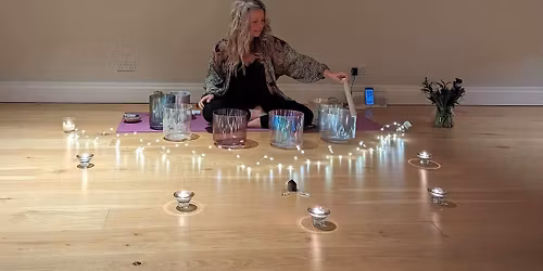 Crystal Singing Bowls Session (Hammock)