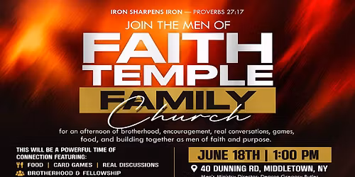Iron Sharpens Iron Men's Brunch
