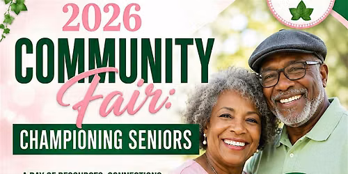 Xi Omega's 2026 Championing Seniors Community Fair