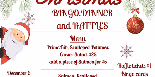 Loretta Hale Annual Christmas Bingo Night