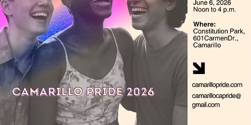 5th Annual Camarillo Pride: MORE PRIDE, Less Prejudice