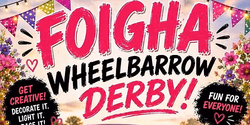 Foigha Fancy Dress Wheelbarrow Derby