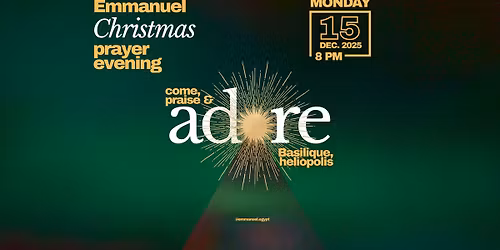 Emmanuel Christmas Prayer Evening
