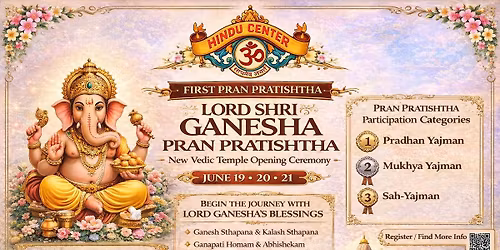 Lord Shri Ganesha Pran Pratishtha