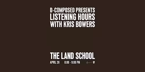 Listening Hours: Kris Bowers