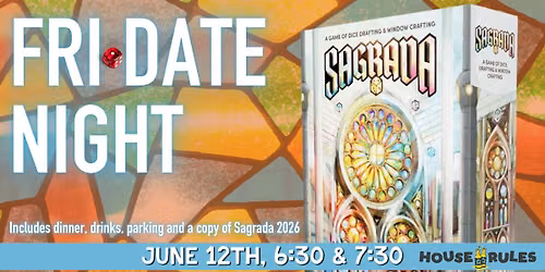 \ud83c\udfb2 FriDate Night: Sagrada