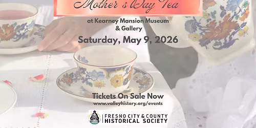 Annual Mother's Day Tea