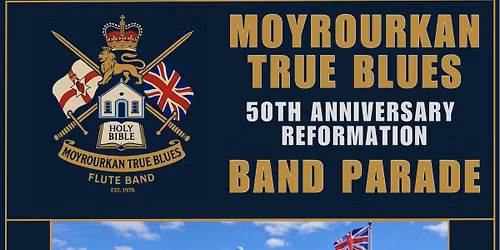 Moyrourkan True Blues Flute Band 50th Anniversary Reformation Band Parade