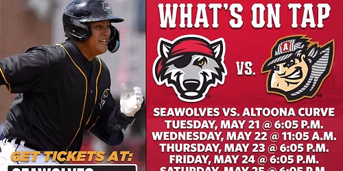 Altoona Curve at Erie SeaWolves at UPMC Park
