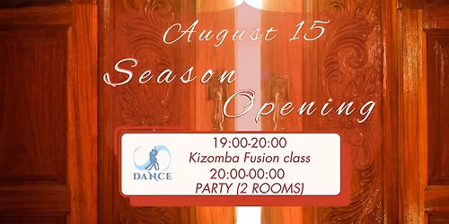 Season Opening event - Kizomba and Urbankiz party (2 rooms)