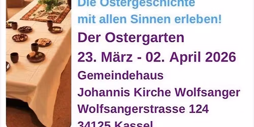 Sinnespark - Die Passions- und Ostergeschichte mit allen Sinnen erleben