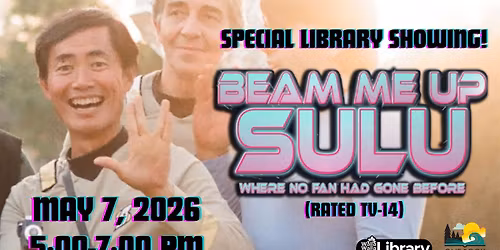 One Book, One Coast: Movie showing: Beam Me Up, Sulu (Rated TV-14)