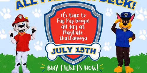 PAW PATROL DAY @ PLAYPALZ CHATTANOOGA