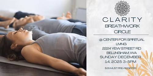 Clarity Breathwork Circle December 14, 2025