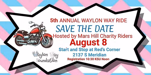 MHCR 5th Annual Waylon Way Ride