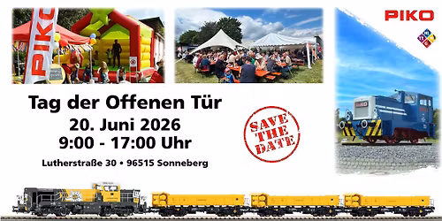 14. "Tag der Offenen T\u00fcr" bei PIKO in Sonneberg