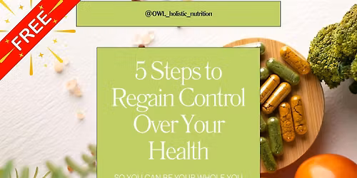 5 Steps to Regain Control Over Your Health -Part V- Clear the Path