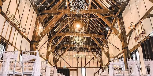 The Tithe Barn at The Kingfisher Wedding Show
