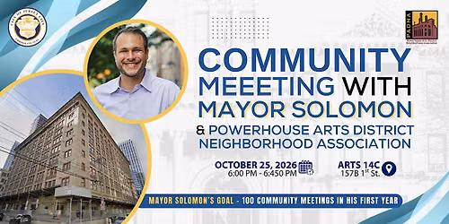 Community Meeting with Mayor James Solomon