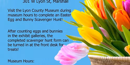 Easter Egg and Bunny Scavenger Hunt at the Lyon County Museum