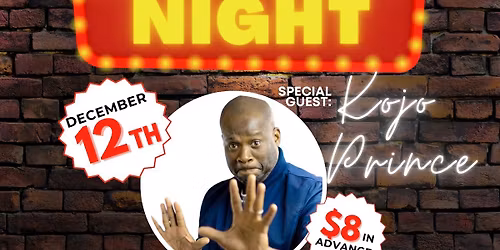 Bonkerz Comedy Night - Featuring Kojo Prince