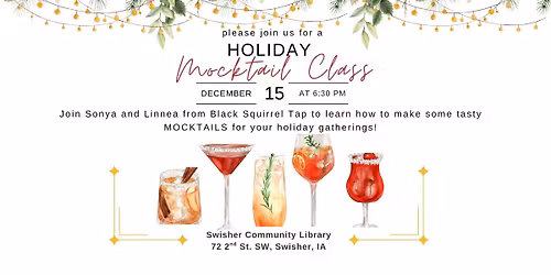 Holiday MOCKtail Class