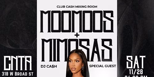 Club Cash Mixing Room: Moomoos & Mimosas