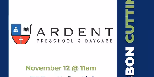 Ardent Preschool & Daycare Ribbon Cutting
