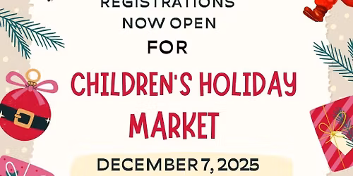 Holiday Children's Market!