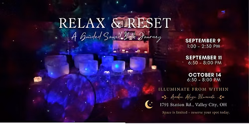 Relax & Reset Sound Bath