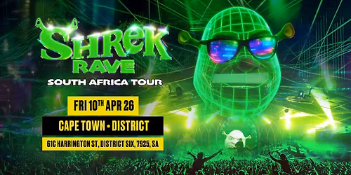 Shrek Rave Returns To Cape Town!