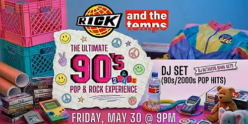 Rick and The Temps - May 30th @ Gus's Pub