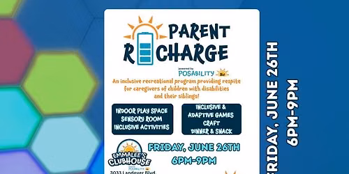 Parent Recharge - June 26th