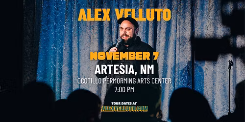 Alex Velluto in Artesia, NM at Ocotillo PAC