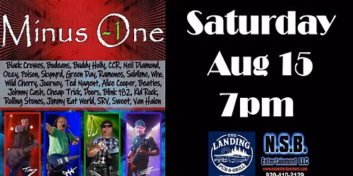 Minus One at The Landing Pub & Grill