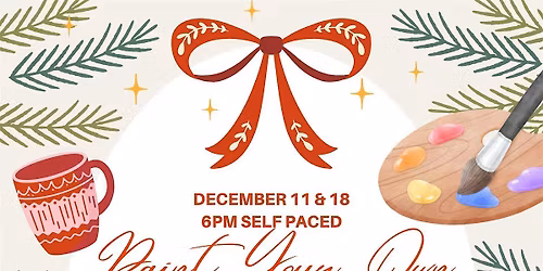 Paint Your Own Christmas Ceramic