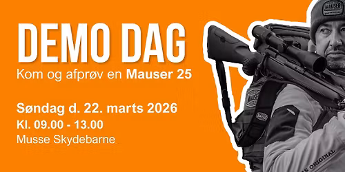 Mauser 25 - Demo Dag p\u00e5 Musse Skydebane