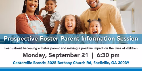 Foster Parent Information Session