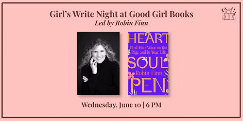 Girl's Write Night with Robin Finn