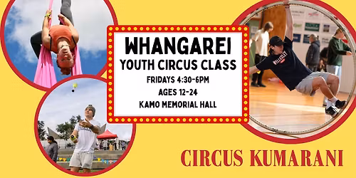 Whangarei Youth Circus Class