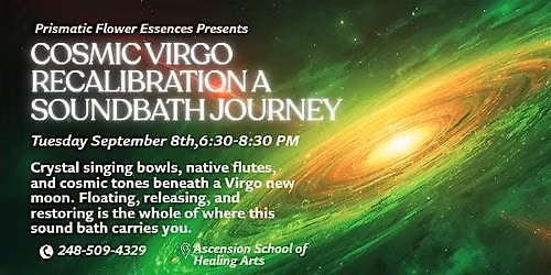 Cosmic Virgo Recalibration: A Sound Bath Journey